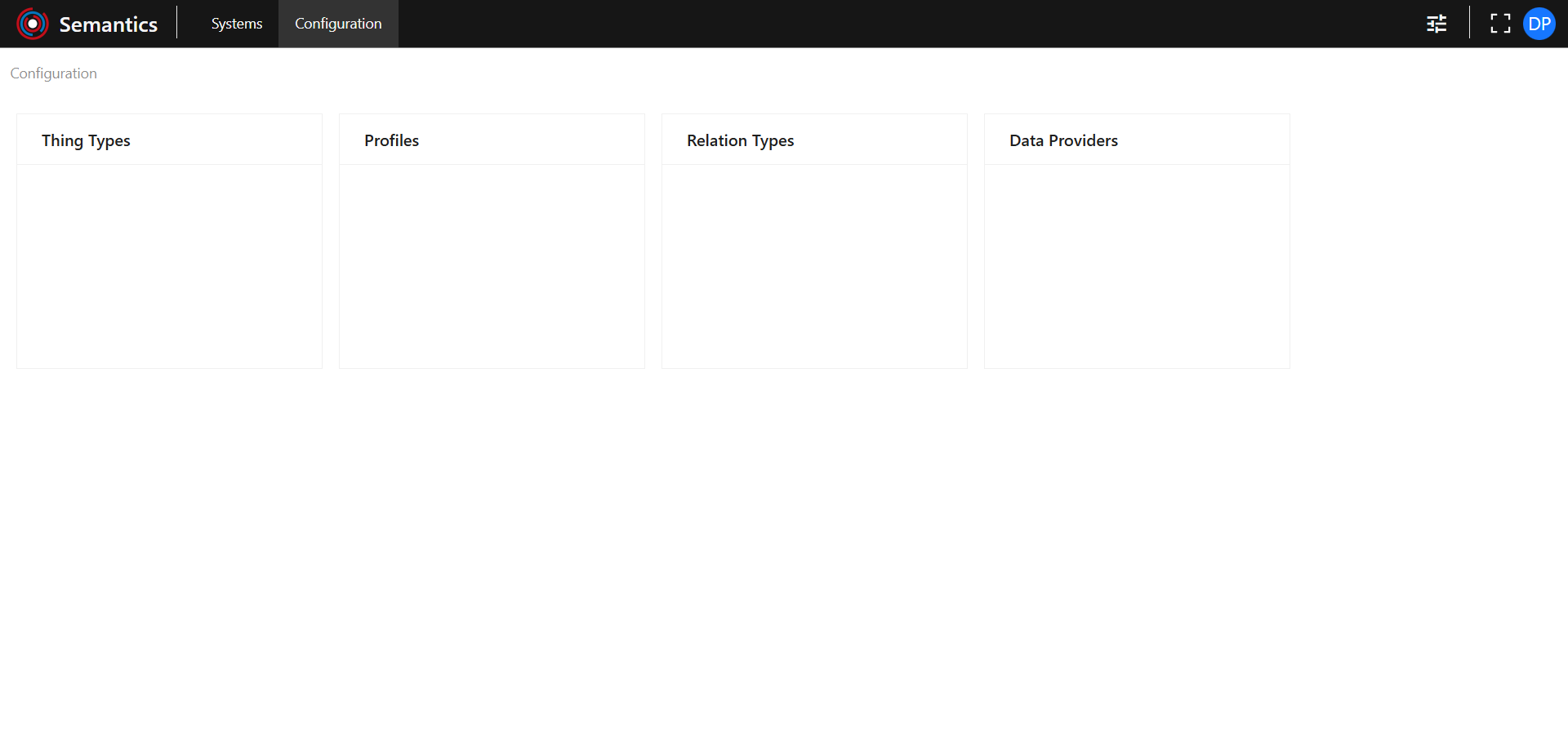 Configuration Page