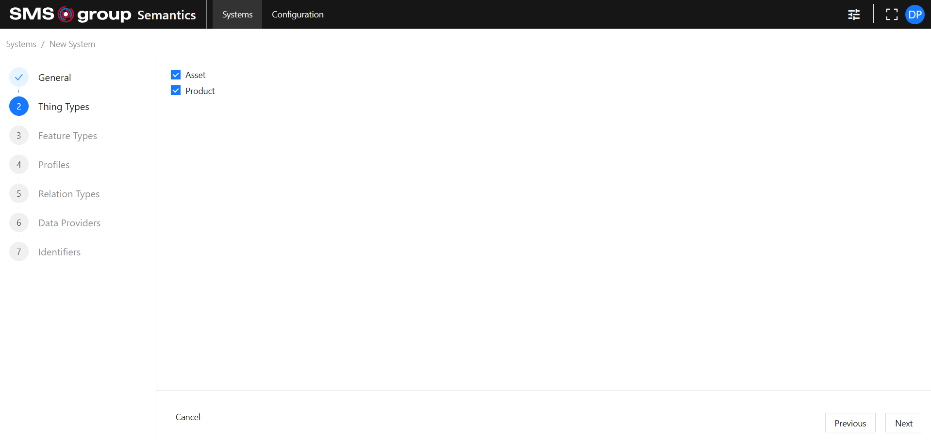 Create System Thing Types