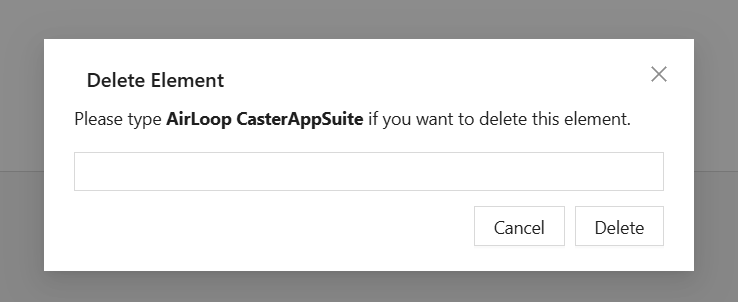 Profile Delete Modal