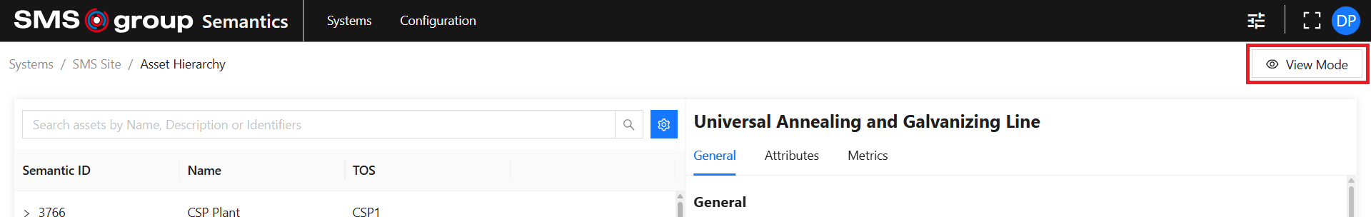 Thing View Mode Button